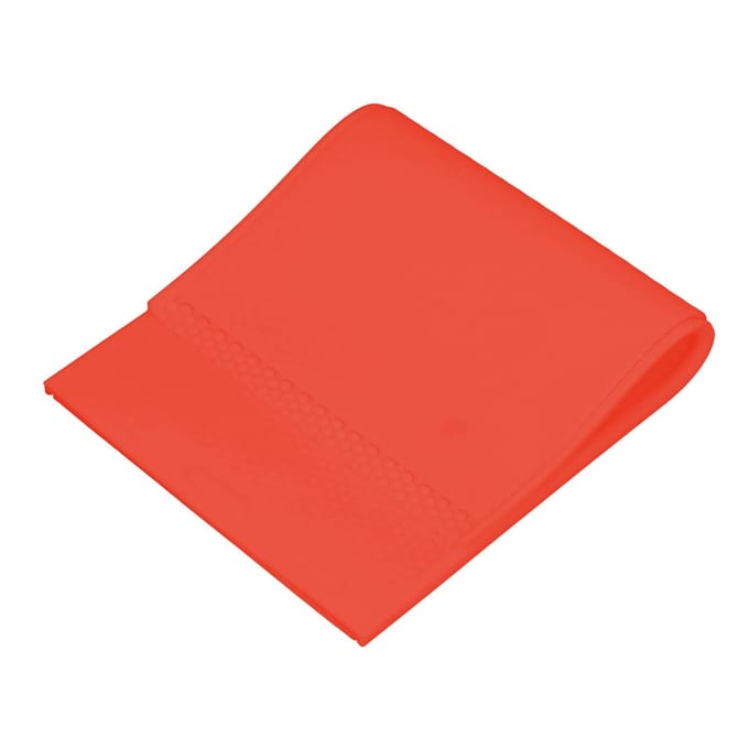 2 STUKS 5,4 mm Wasmel Fundamentvellen Pers Embosser Machine Handmatig Siliconen Wasmel Vorm DIY rood