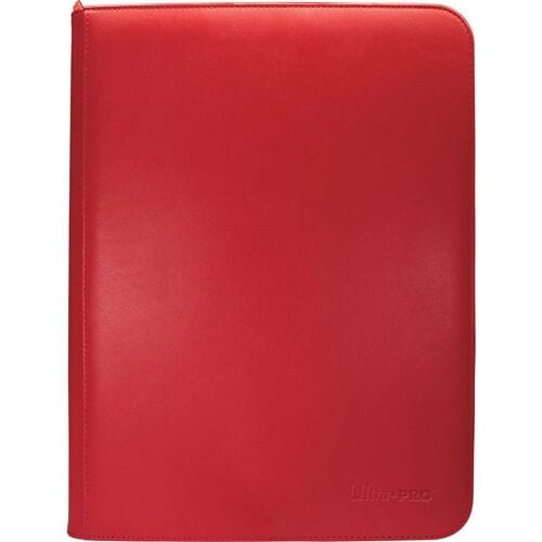 Ultra Pro Vivid 9-Pocket Zippered Pro Binder-Rood (Diversen) Nieuw
