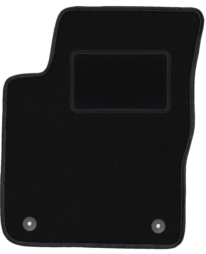 Bestuurdersmat zwart voor: Hyundai i10 hatchback (2007-2013)