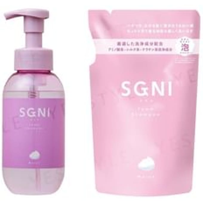 SGNI - Moist Foam Shampoo 480ml