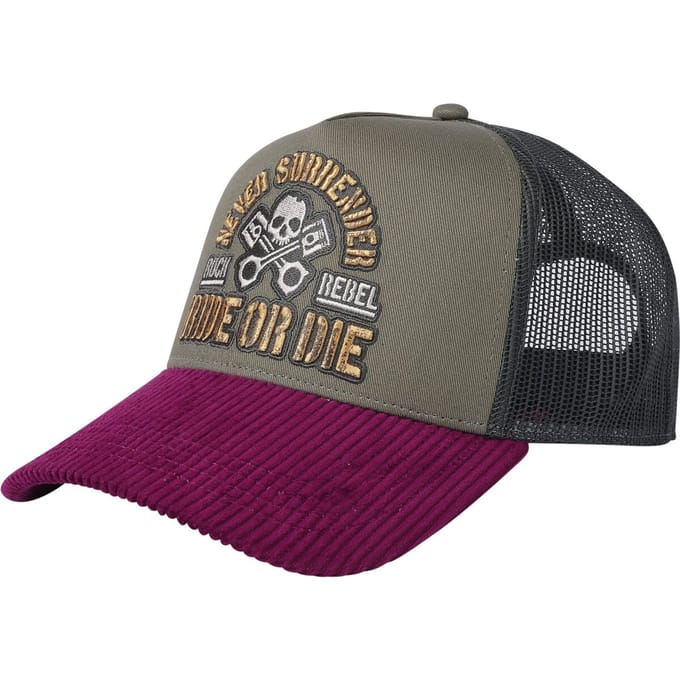 Rock Rebel by EMP Multicolor cap met gebruikte look - Unisex - Standard