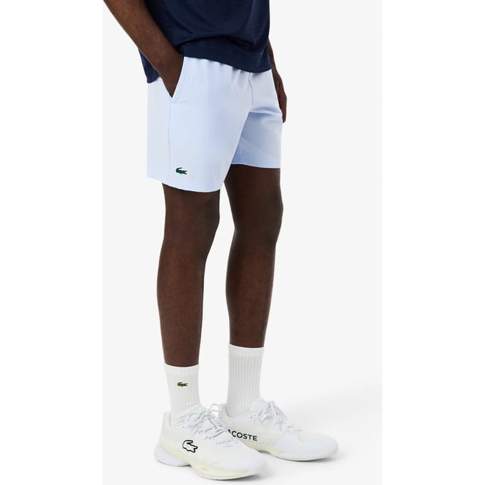 Loose fit sport-short met mesh-band