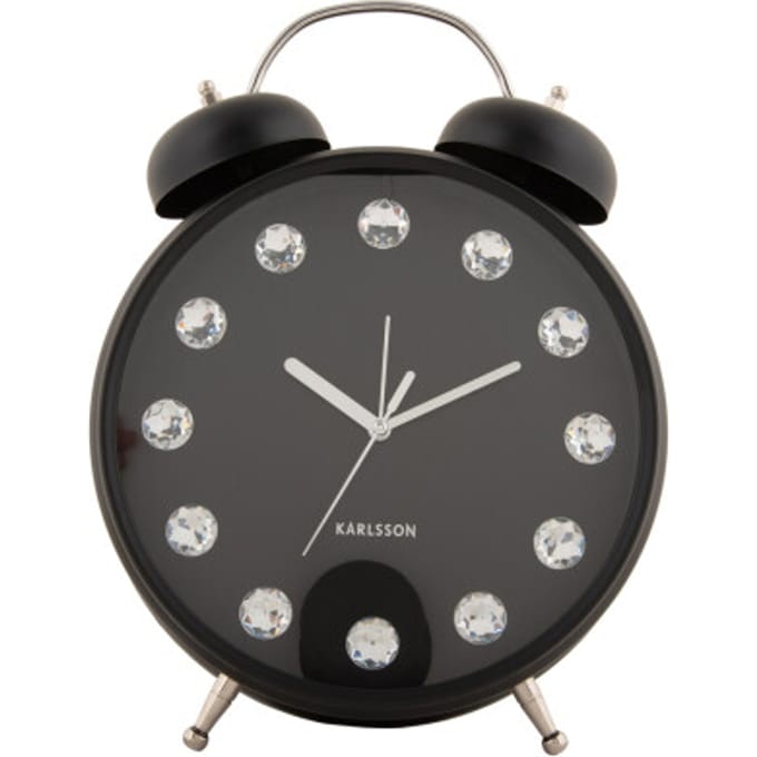 Karlsson wekker glam diamonds xl -
