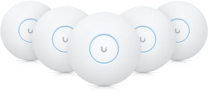 Ubiquiti UniFi 7 Pro - Network Accesspoint - WiFi Versterker - Tri-Band - Wi-Fi 7 - PoE+ - 5-Pack