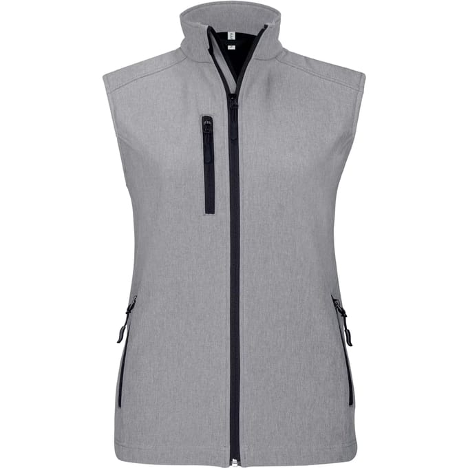Kariban Dames softshell bodywarmer K404 - Marl Grey - M