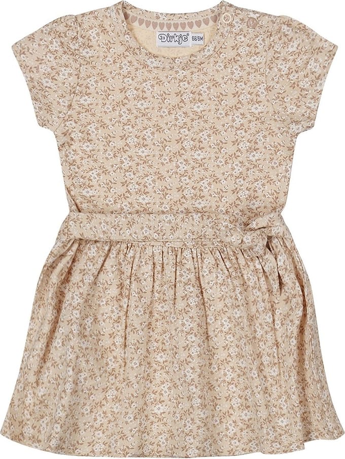 Dirkje Meisjes Jurk - Beige