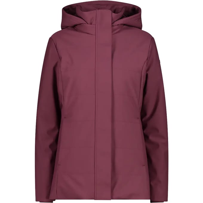 Dames softshell parka met capuchon CMP