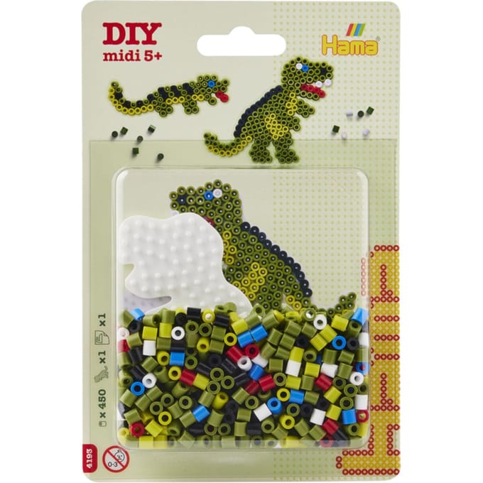 Hama strijkkralen dino mini set 450 delig