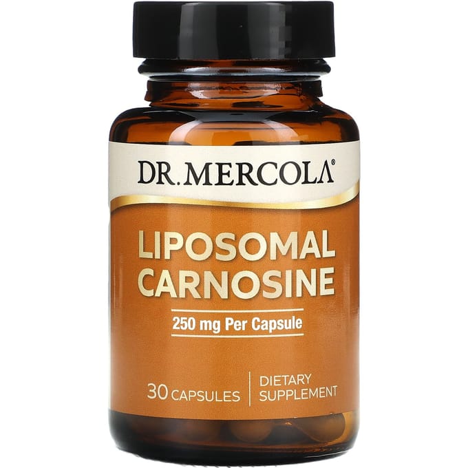 Dr. Mercola, Liposomale Carnosine, 250 mg, 30 Capsules
