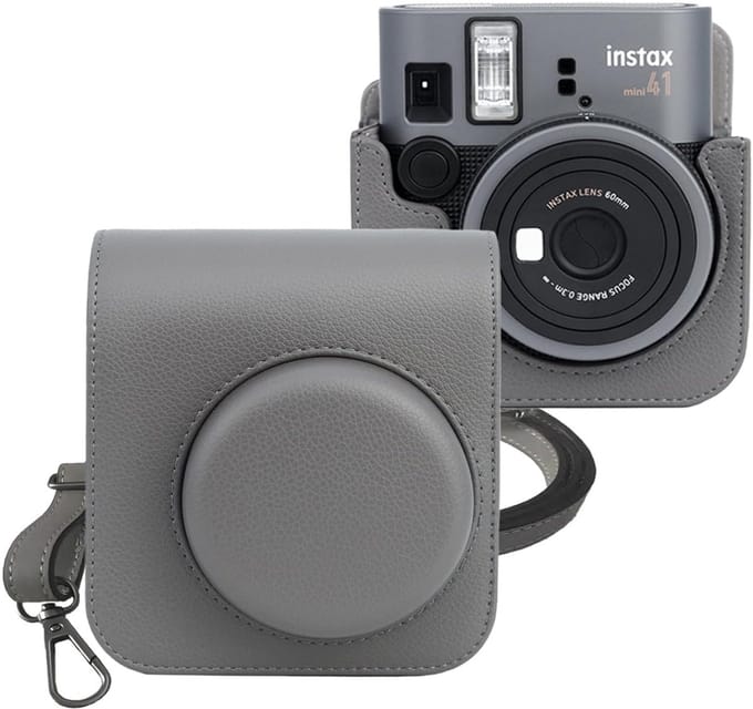 EtuiTab - Protective Case - FujiFilm Instax MINI 41 - Grijs - Eco-leder