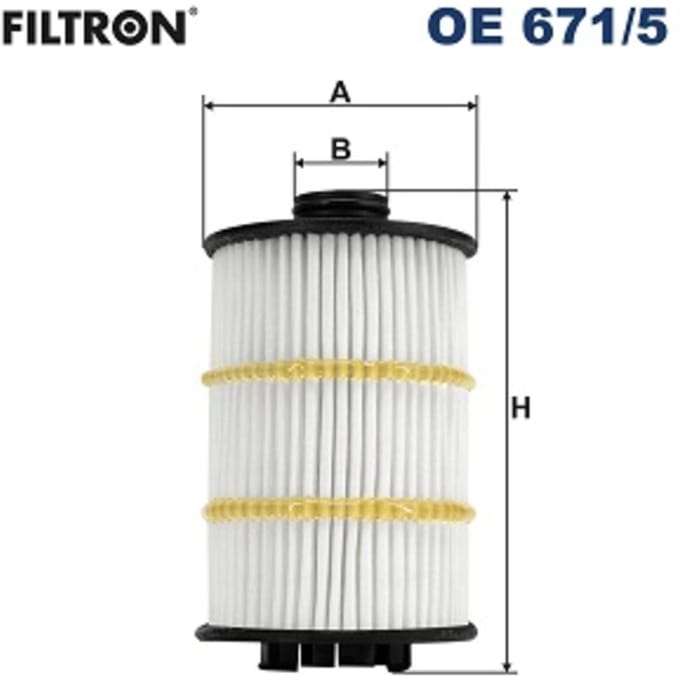 Oliefilter FILTRON OE 671/5