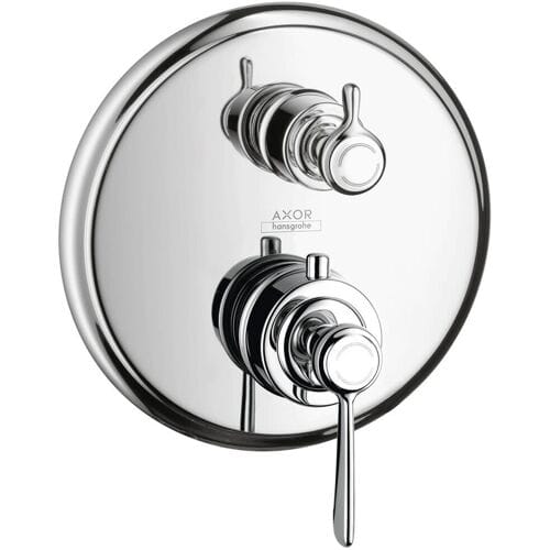 AXOR Montreux thermostat concealed with shut-off valve and lever handle 16801000