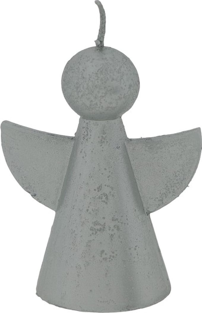 Home Society - Engel Kaarsjes - Doos 6 stuks - Zilver - 8.5 cm