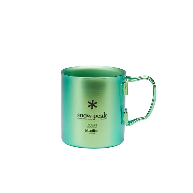 Dubbelwandige titanium mok Snow Peak 450