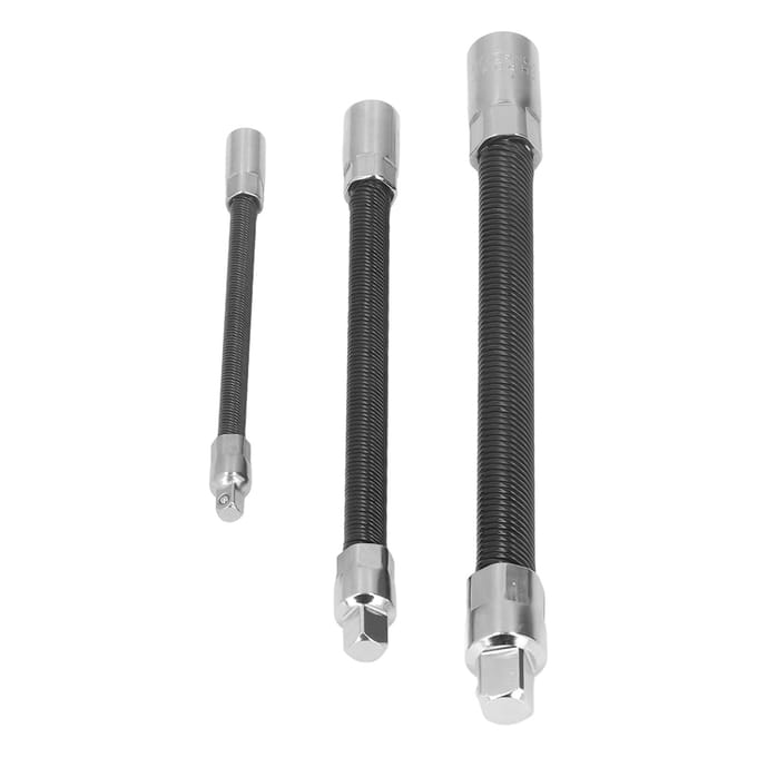 3 Stuks Flexibele Verlengstuk Lente Staal Elektrische Boor Verlengstuk Magnetische Houder voor Automotive
