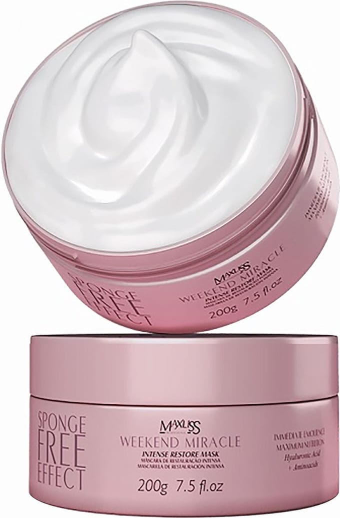Maxliss - Sponge Free Effect - Weekend Miracle - Intense Restore Mask - 200 ml