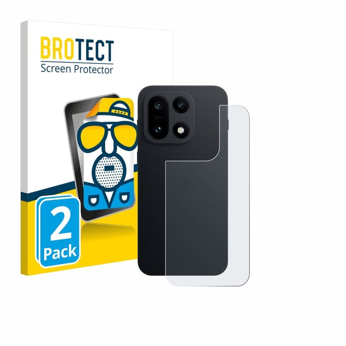 BROTECT - Screenprotector voor OnePlus 15 (Achterkant) - Folie Beschermfolie matte 2 Stuks