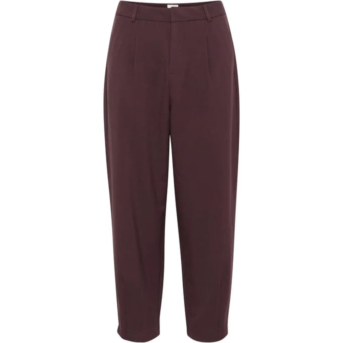 Vrouwelijke cropped chino broek KAFFE Merle