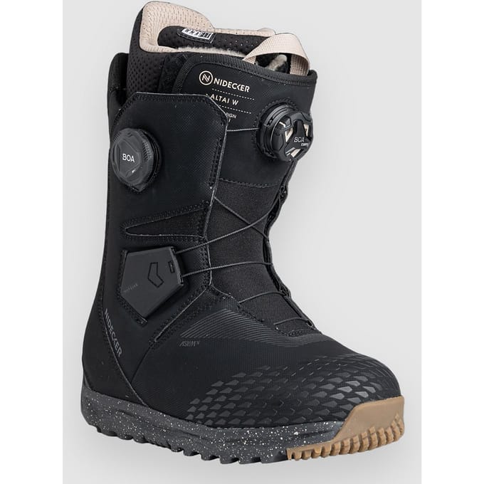 NIDECKER - altai women black - Softboots dames - Zwart