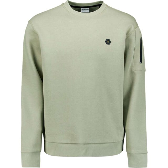 No Excess Sweater Crewneck Brushed Inside Light Moss Größe: S | Pullover Outlet | Herren