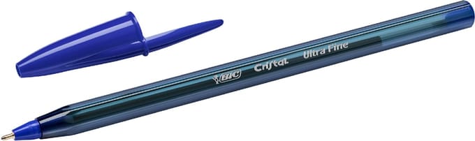 BIC balpen Cristal Exact, 0,3 mm, zwart