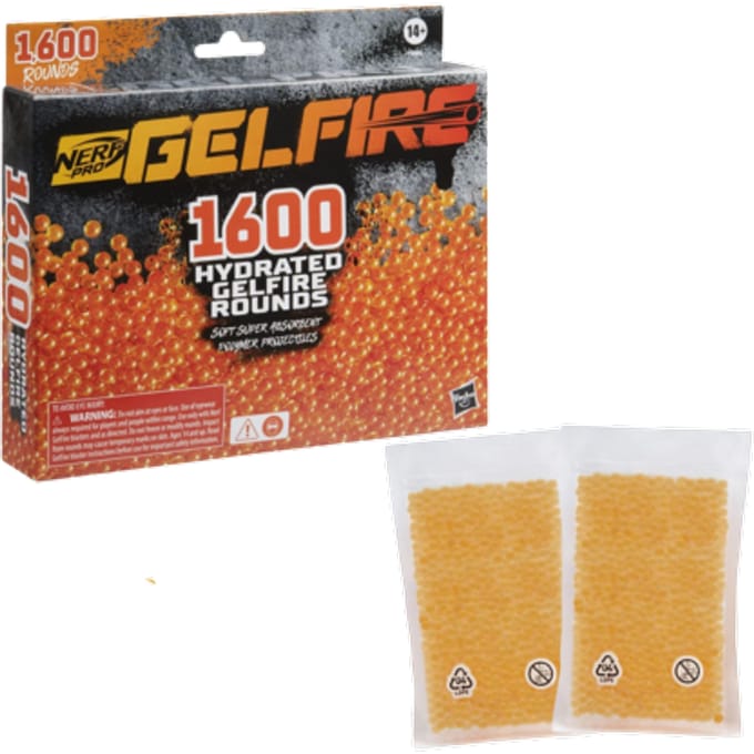 Nerf Pro Gelfire Munitie Refill – 1600 Stuks