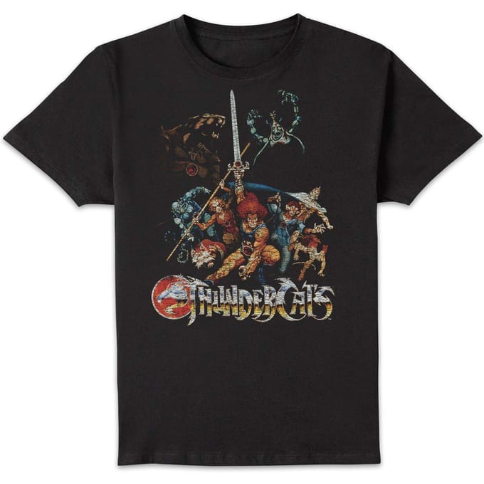 Thundercats Classic Art Unisex T-Shirt - Black - M