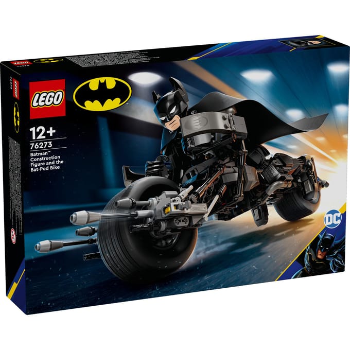 LEGO Super Heroes 76273 Batman bouwfiguur en de Bat-Pod motor