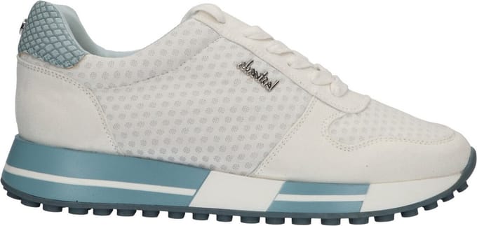 La Strada Dames Sneaker 2101457-2204 white micro/mesh/snake Maat 40
