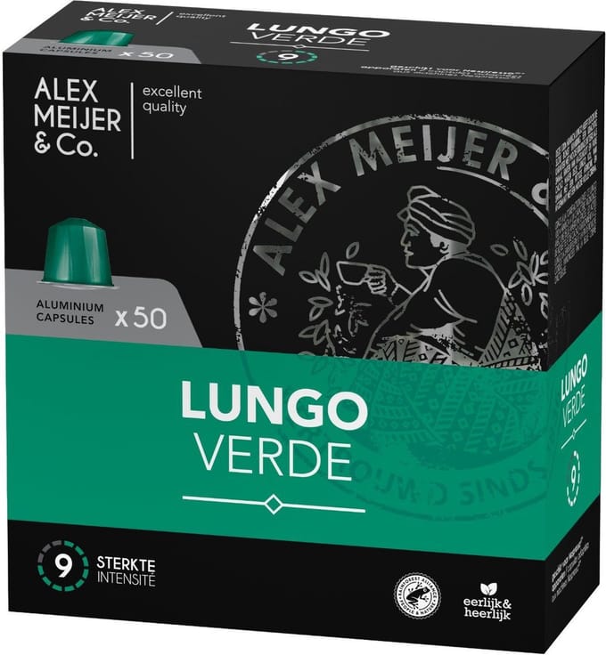Alex Meijer Lungo Verde 50 capsules