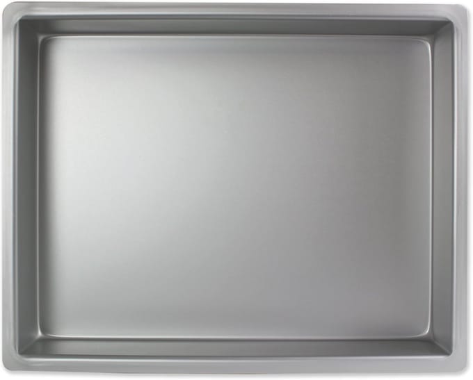 Langwerpige aluminium bakvorm 28 x 38 cm - Sterk en duurzaam