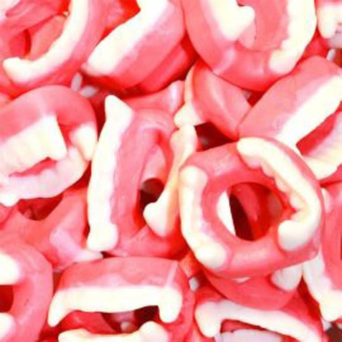 Dracula Teeth snoep 1kg