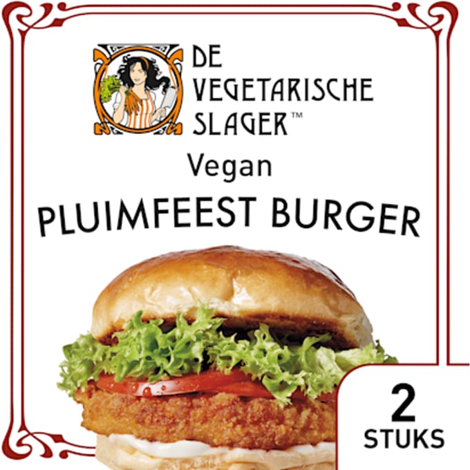Pluimfeest burger