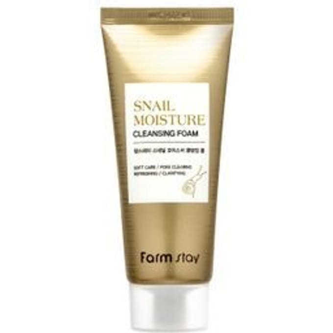 FARM STAY Snail Moisture Cleansing Foam 100ml (3 Opties) 1pcs beige