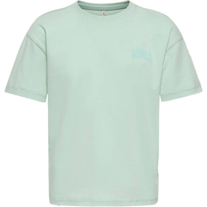 Only t-shirt meisjes - groen - KOGhelen - maat 122/128