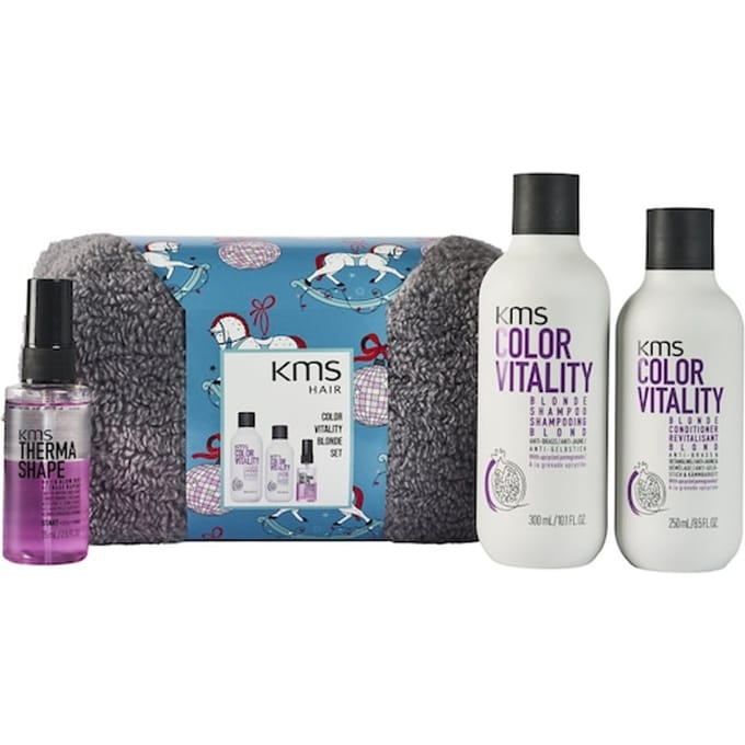 KMS Colorvitality Blonde Mini X-Mas Set 2025 Kleurshampoo Dames