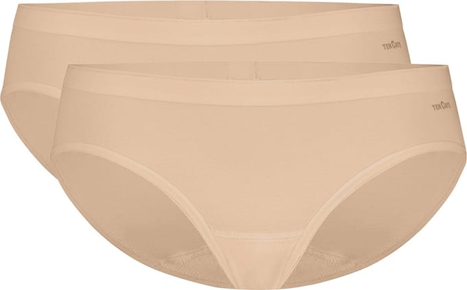 Ten Cate Basics bikini beige 2-pack voor Dames | Maat S