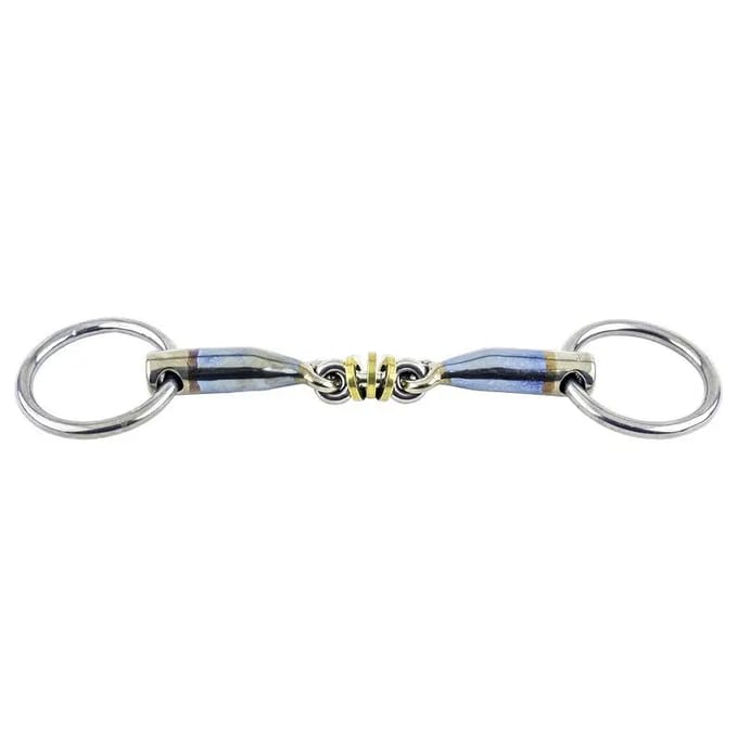 Enkel paard bit Trust Sweet Iron brass ring