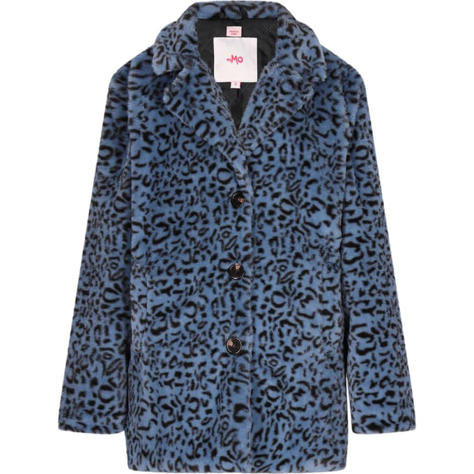 Mymo jas Dames Blauw Zwart