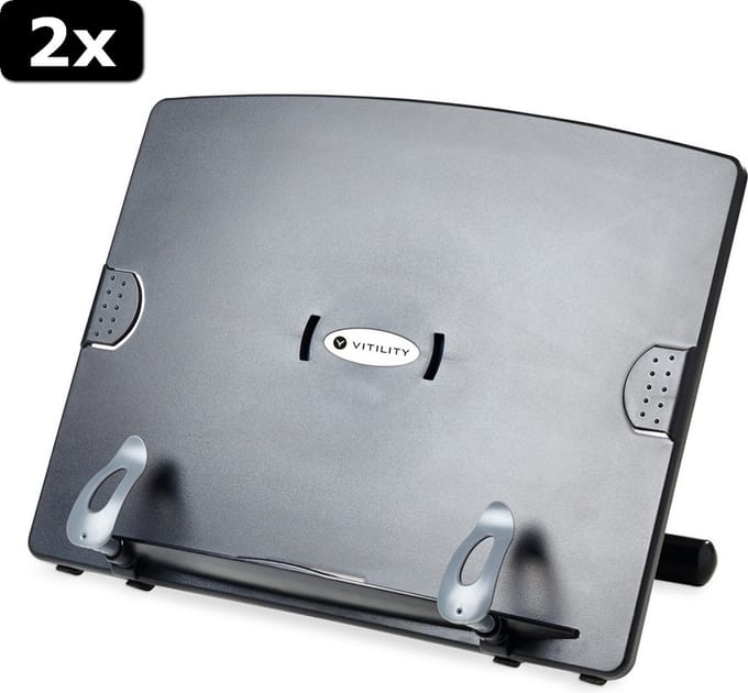 2x Vitility VIT-70410260 Boekenstandaard