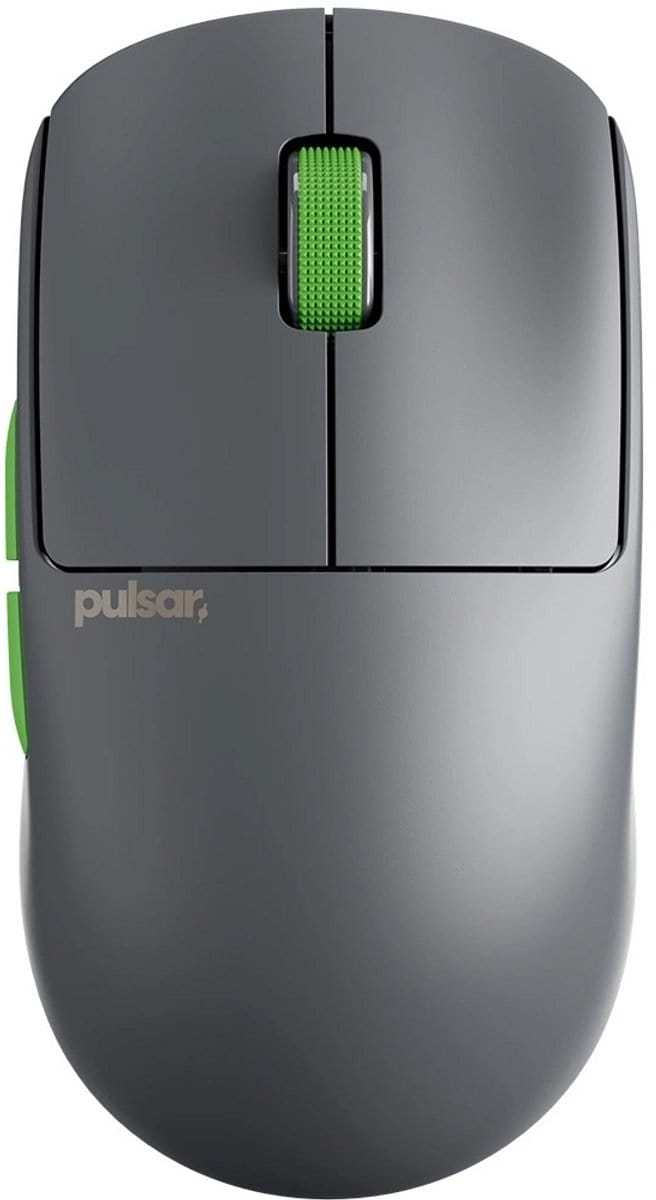 Pulsar X2 CrazyLight Mini Wireless (Volt Shadow) - Gaming muis - Optisch - 5 knoppen - Grijs