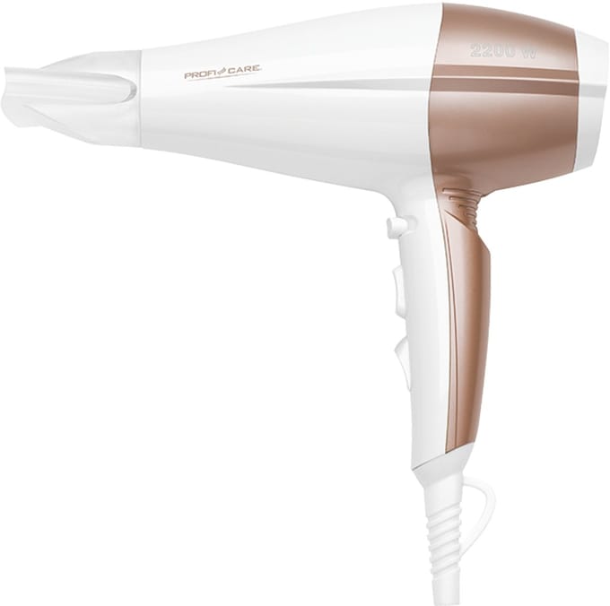 ProfiCare PC-HT 3010 haardroger 2200 W Champagne, Wit