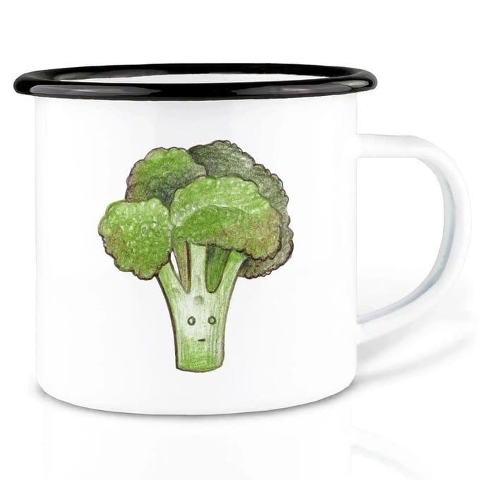 Ligarti Emaille mok Broccoli – 300 ml