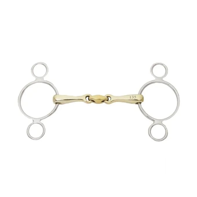 3-rings paardenbit Kavalkade KavalBit - 16 mm