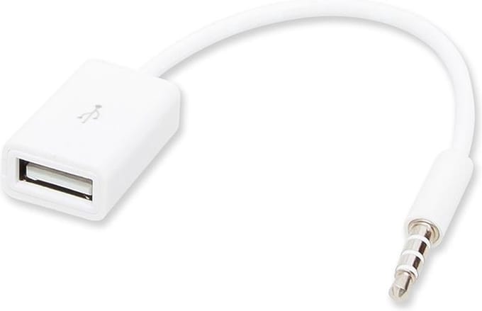 Jumada - Mini USB - Naar Female - Wit - 3.5 mm - HD15M - USB