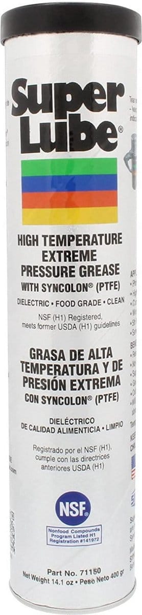 Super Lube Hoog temperatuur EP vet met PTFE - 400 gr patroon