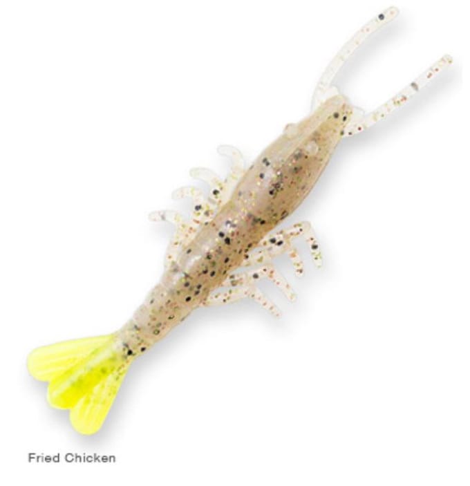 Zman Soft Lure Geurende Shrimpz 3 Inch 5/Pack Gebakken Kip (7715) white