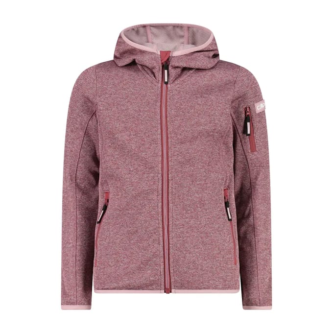Meisjesjack met capuchon CMP Knit-Tech