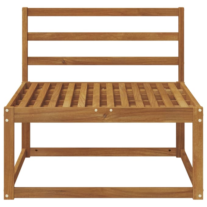 vidaXL - Buiten - Midden - Sofa - Naturel - 79 - x - 83 - x - 73 - cm