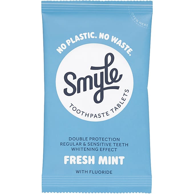 Smyle - Navulling Tandpasta tabs zakje - 35st. - Fluoride zakje met Fluor